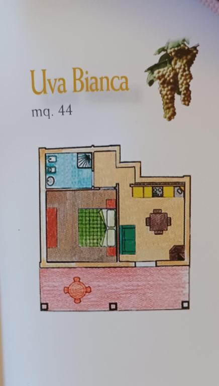 Planimetria di Agriturismo La Burraia vicino a San Gimignano