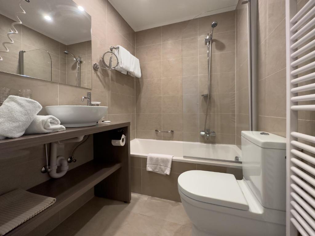 Koupelna v ubytování Hotel Pavillon Du Zoute