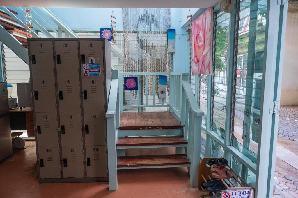 Palanda nebo palandy na pokoji v ubytování Sea Shell Hut