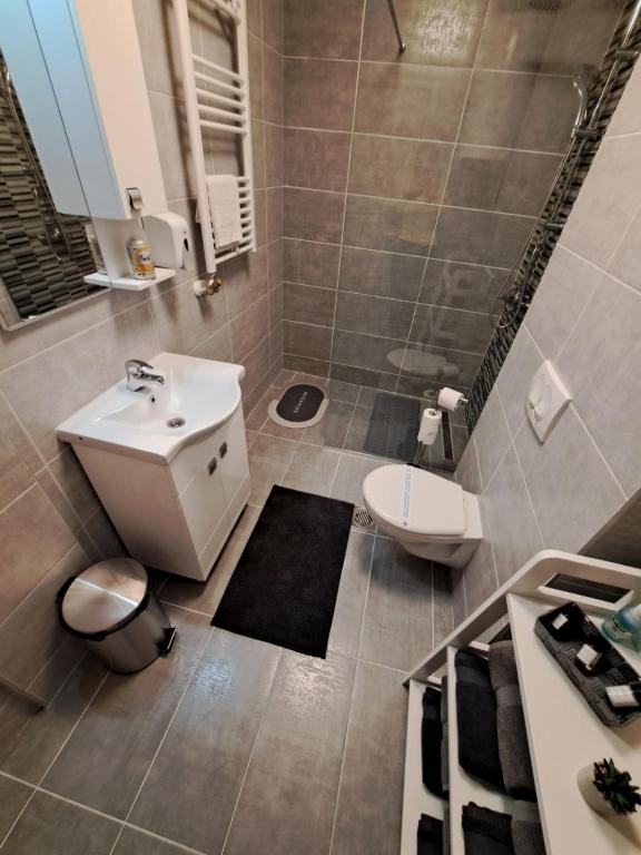 Ένα μπάνιο στο LUX APARTMAN PANORAMA