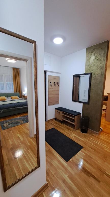 Μια τηλεόραση ή/και κέντρο ψυχαγωγίας στο LUX APARTMAN PANORAMA