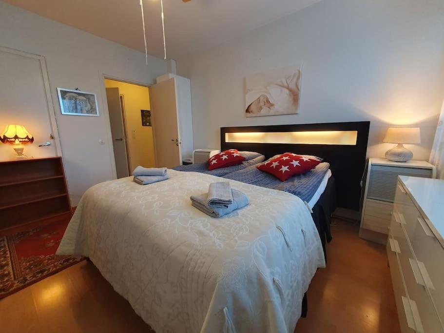 Postel nebo postele na pokoji v ubytování Sweet Home Apartment - Wi-Fi - Free Parking