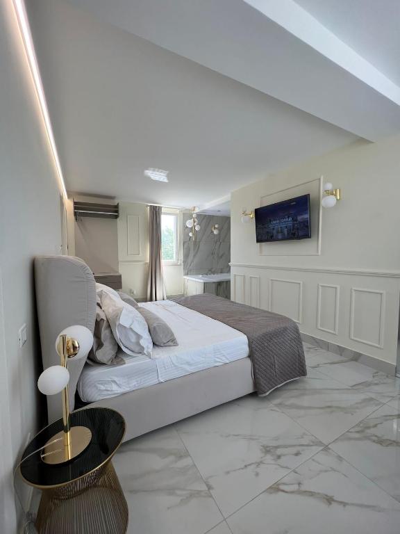 Postel nebo postele na pokoji v ubytování Anama B&B