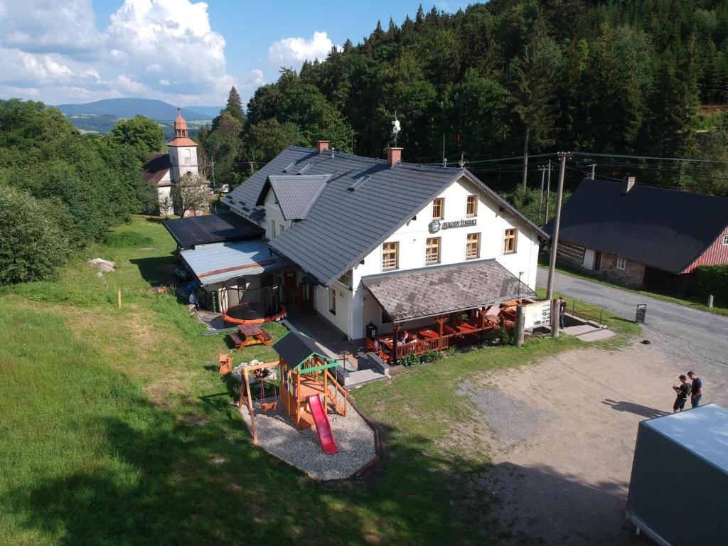 Příroda nedaleko penzionu