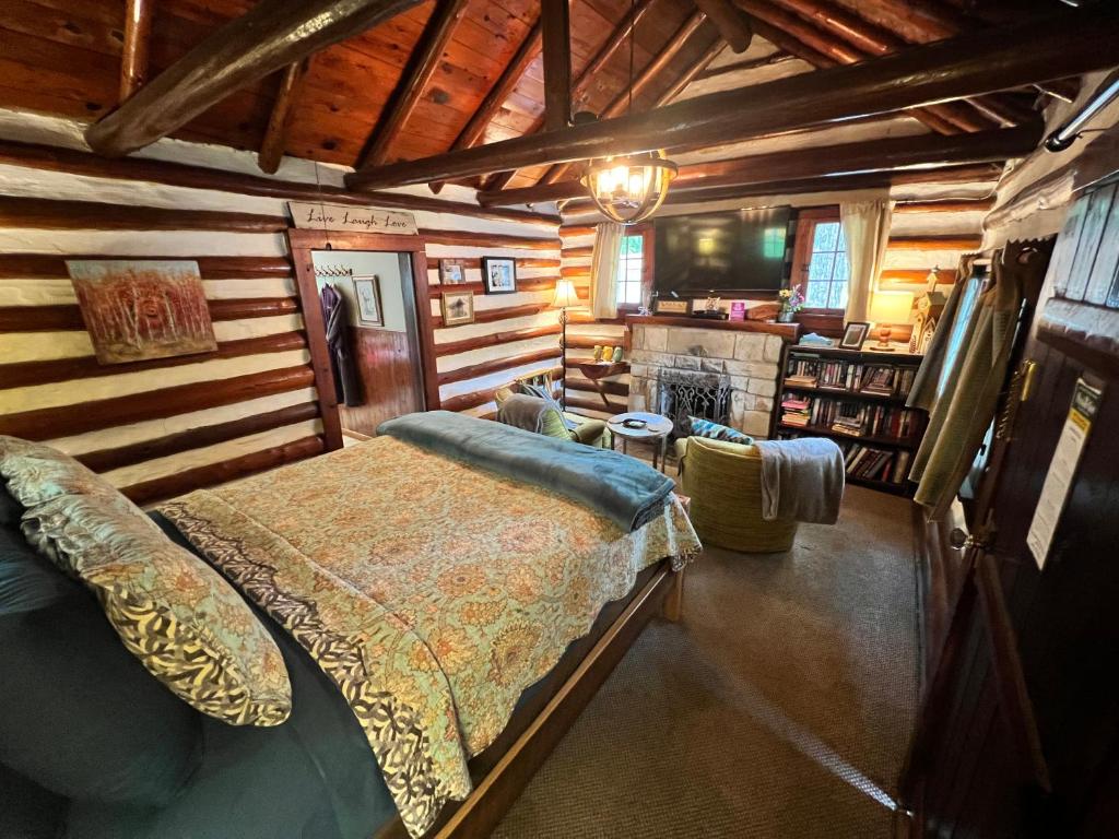 Posezení v ubytování Sherwood Court Cottages & Guest Rooms