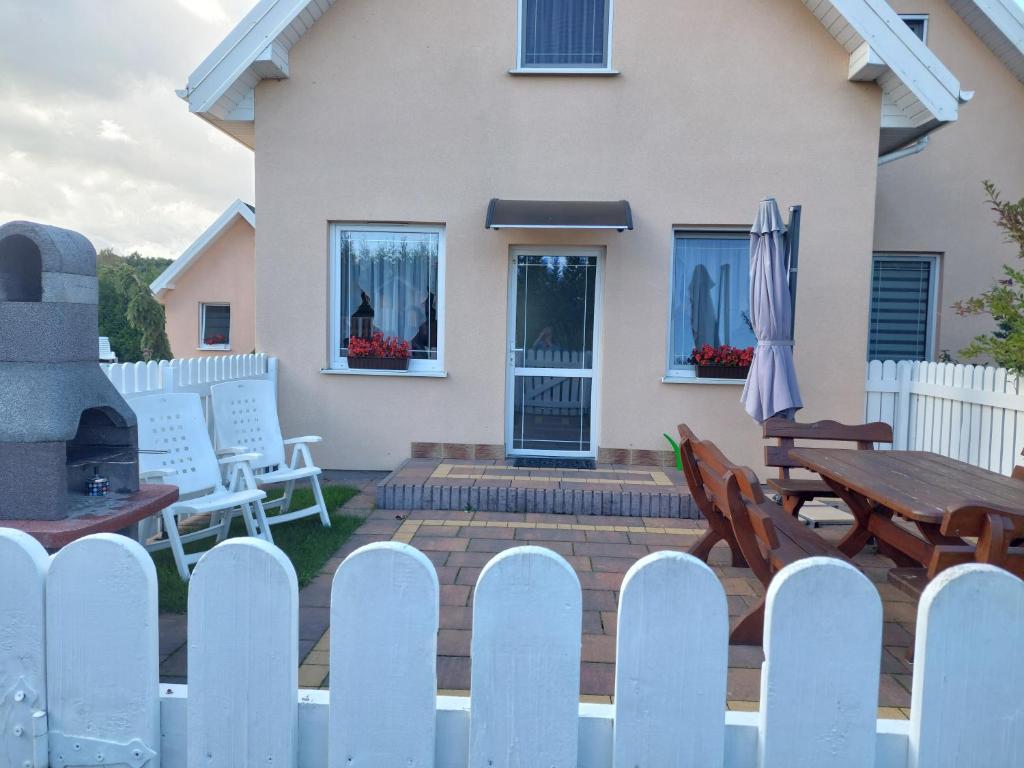 Balkón nebo terasa v ubytování Verano
