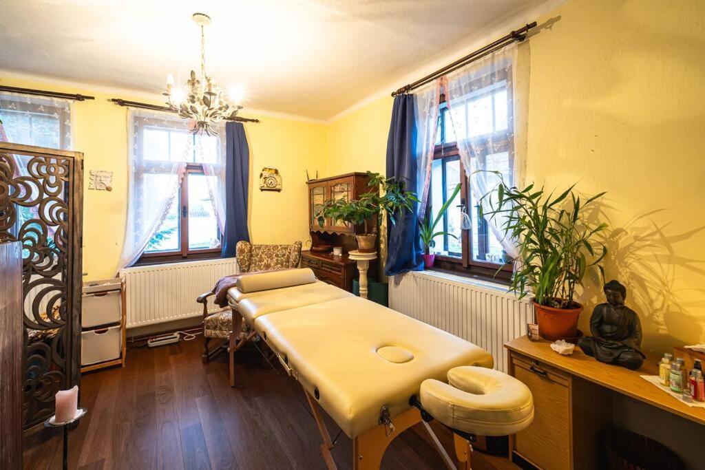 Posezení v ubytování Ubytování na statku - Podolsko