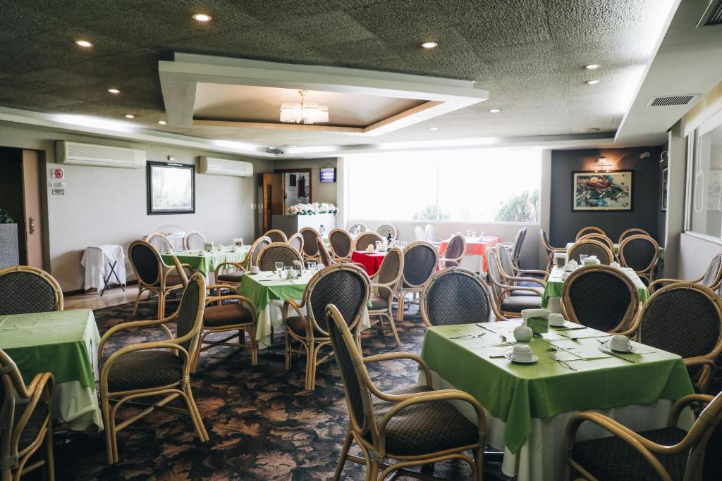 Restaurace v ubytování Hotel La Joya Tulancingo
