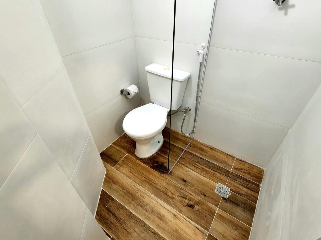 Koupelna v ubytování Flats Enseada Delphin