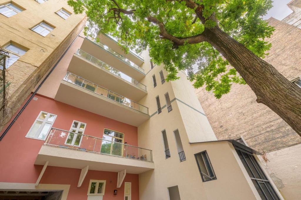 Budova, kde se apartmán nachází