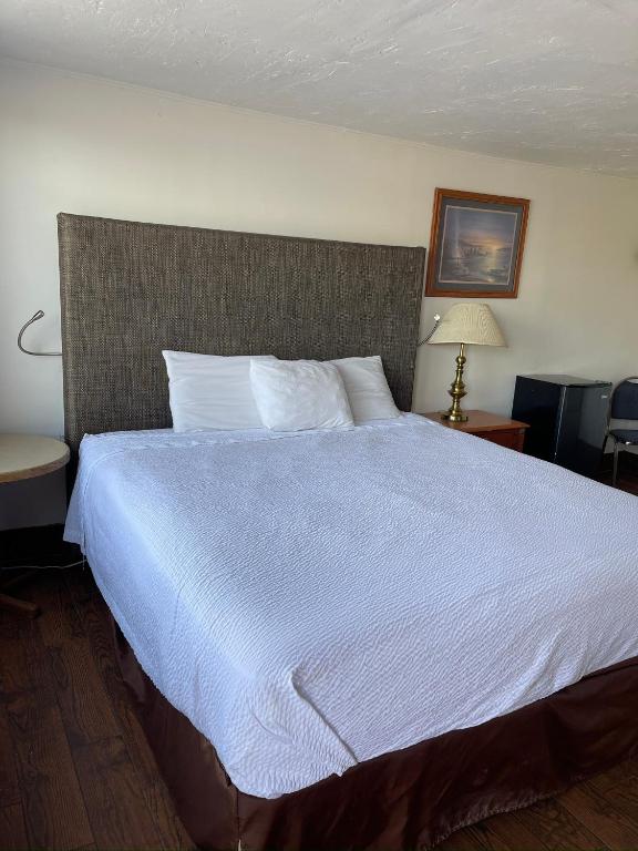 Ένα ή περισσότερα κρεβάτια σε δωμάτιο στο Safari Motel