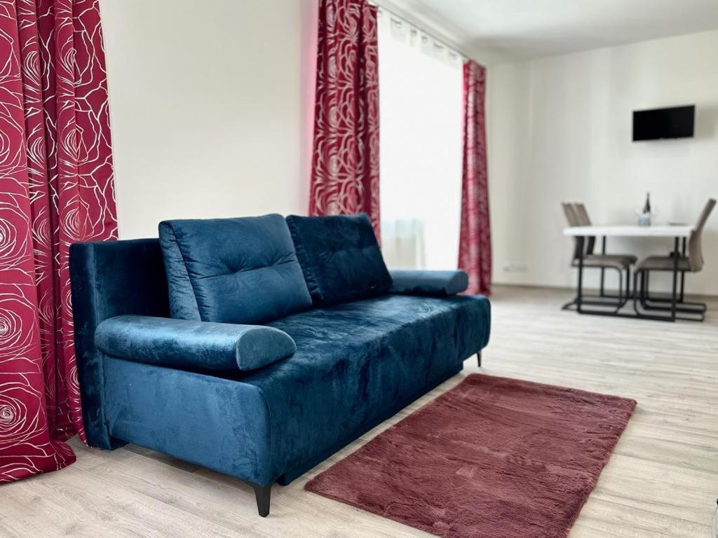 Posezení v ubytování Sky Apartments 501