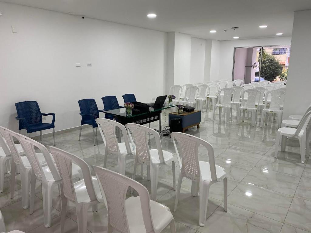 Posezení v ubytování El Oscar Hotel