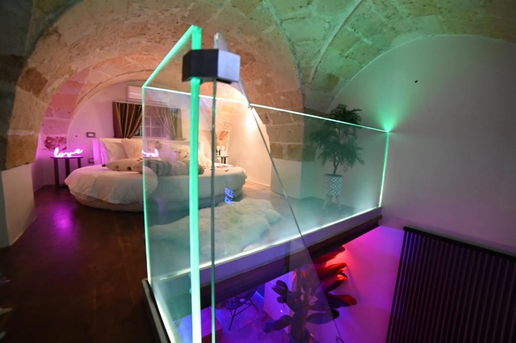 Postel nebo postele na pokoji v ubytování Suite Cavour Exclusive House Private Luxury SPA