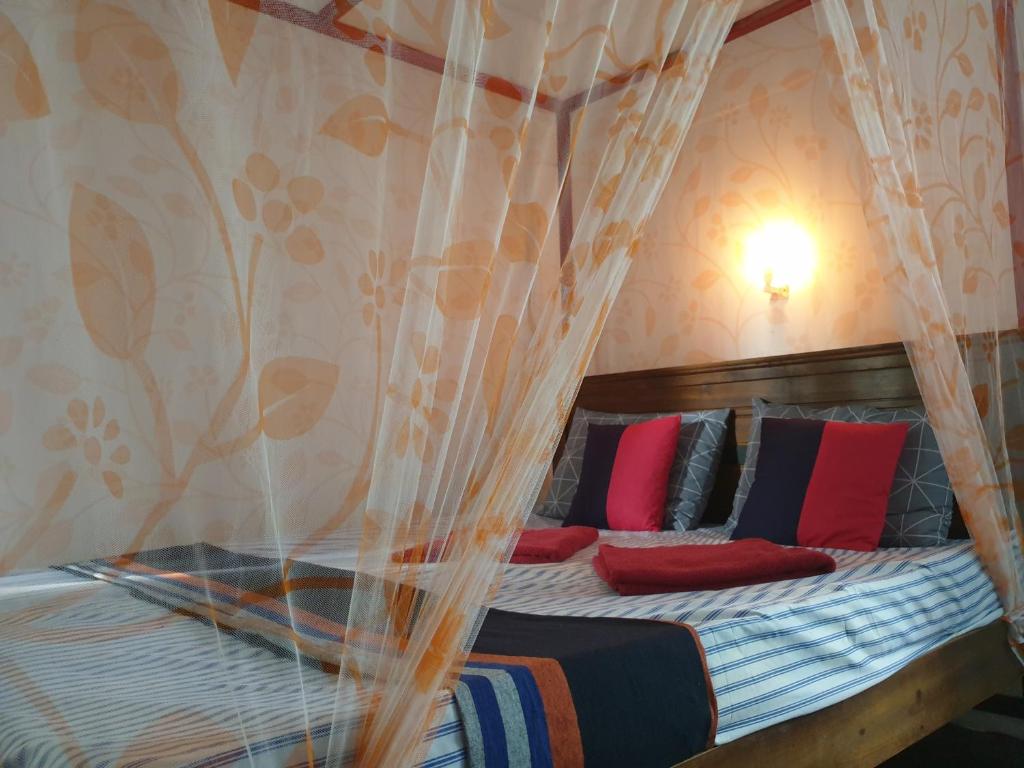 Postel nebo postele na pokoji v ubytování Double G Motel