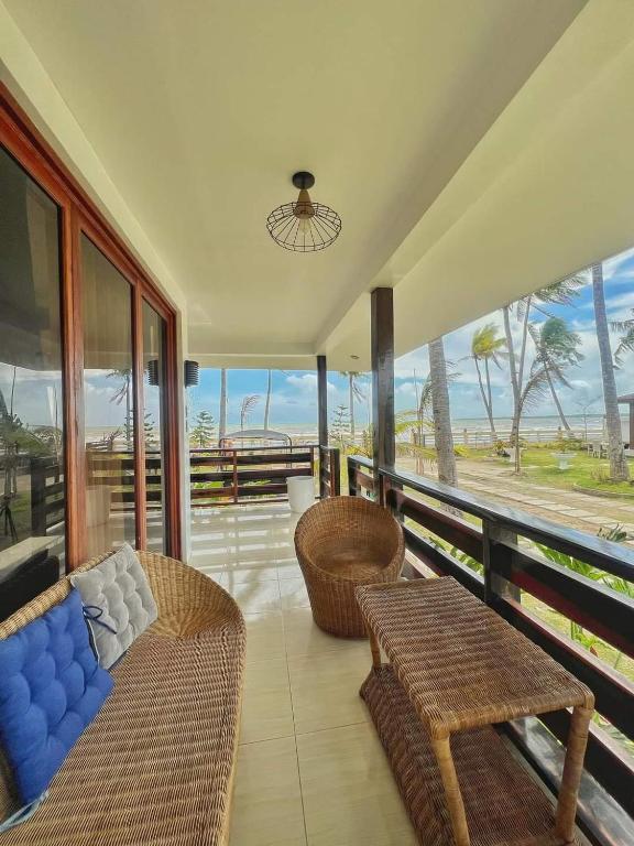 Balkón nebo terasa v ubytování Villa Royal Palawan