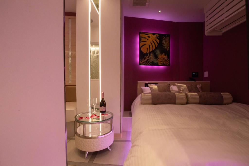 Posezení v ubytování Hotel Blanche 大人専用 Adult only hotel