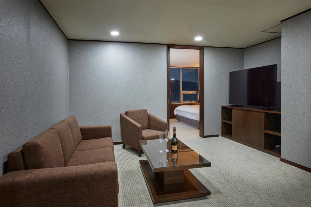 Posezení v ubytování Hotel Interciti