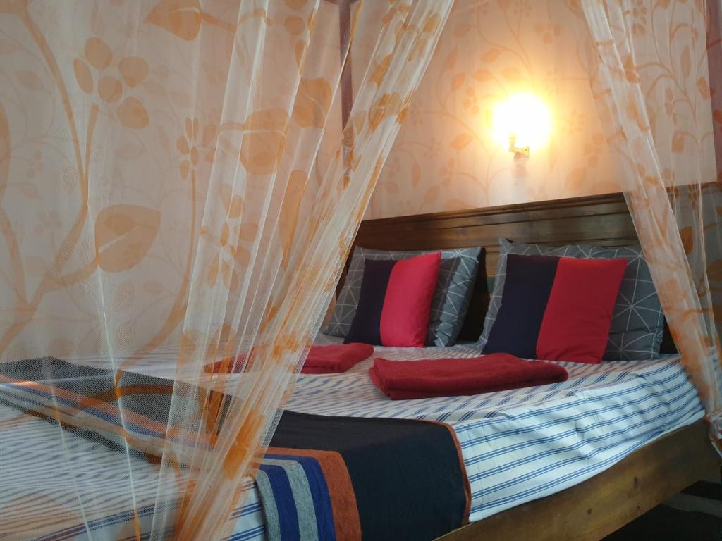 Postel nebo postele na pokoji v ubytování Double G Motel