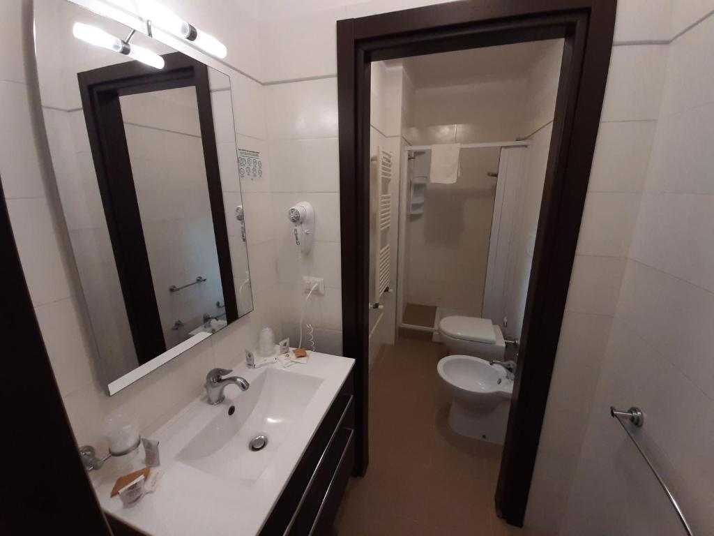 Koupelna v ubytování Dimore centro Lecce Affittacamere B&B