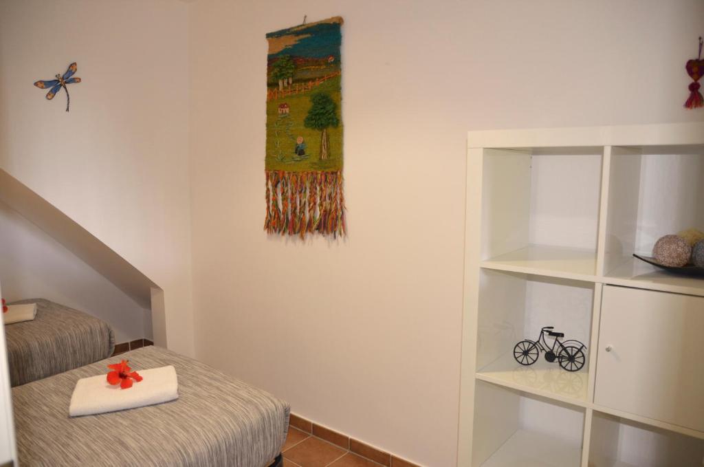 Postel nebo postele na pokoji v ubytování ARTS HOUSE - Cabrils, Maresme, Barcelona
