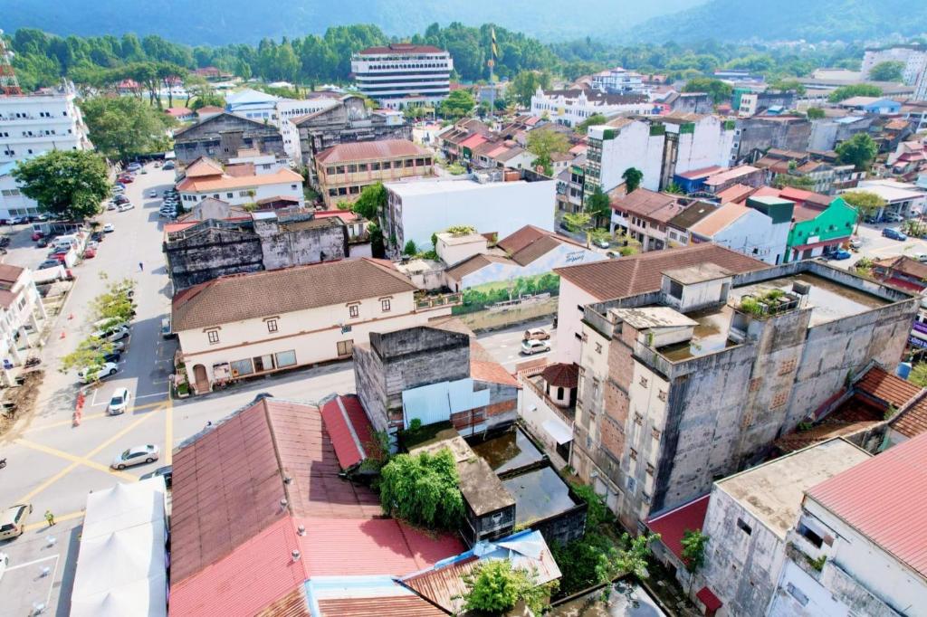 Nespecifikovaný výhled na destinaci Taiping nebo výhled na město při pohledu z hotelu