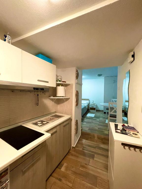 Kuchyňa alebo kuchynka v ubytovaní Studio Ricardo, Opatija