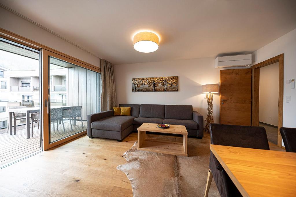 Posezení v ubytování Lakeside Luxury Apartments