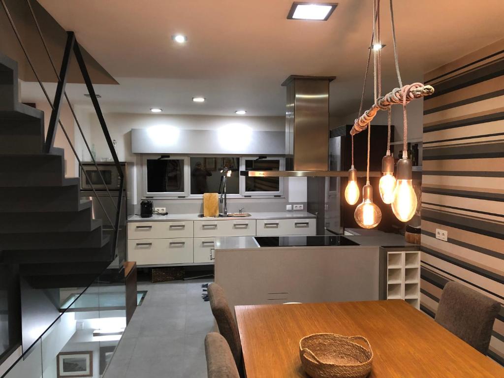 Η κουζίνα ή μικρή κουζίνα στο Casa Grila