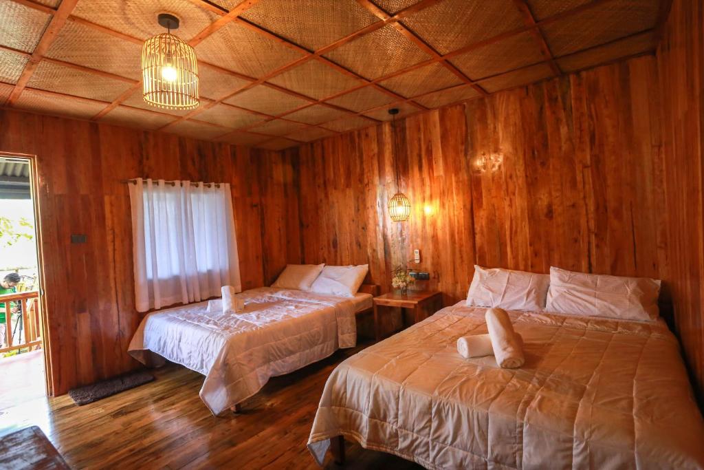 Postel nebo postele na pokoji v ubytování Marika Resort