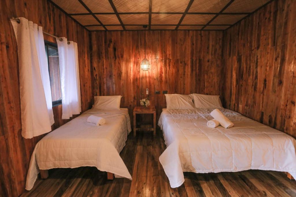Postel nebo postele na pokoji v ubytování Marika Resort