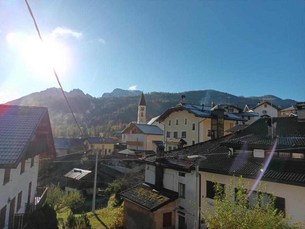Nespecifikovaný výhled na hory nebo výhled na hory při pohledu z apartmánu