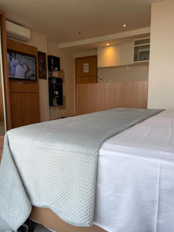 TV a/nebo společenská místnost v ubytování Jade Hotel condomínio suite flat Particular