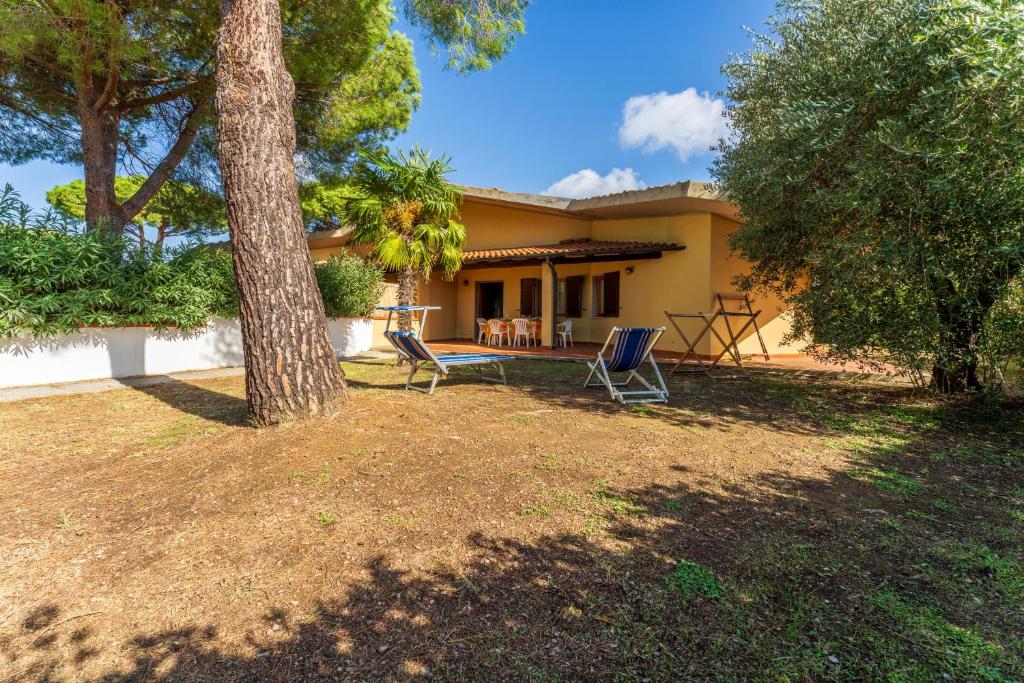 Zahrada ubytování Argentario Giannella Apartment