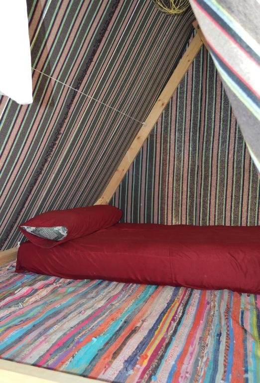 Letto o letti in una camera di Heissa Hostel