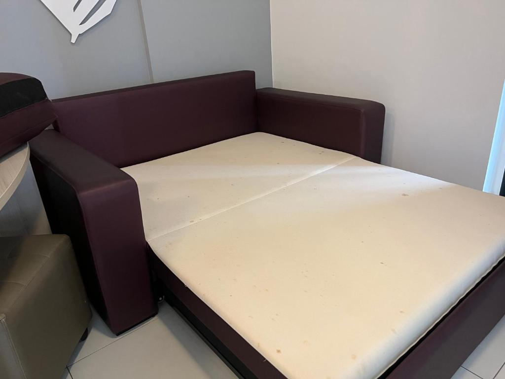 Postel nebo postele na pokoji v ubytování Flat Boulevard Side 2104 Altissimo Padrão com Lazer