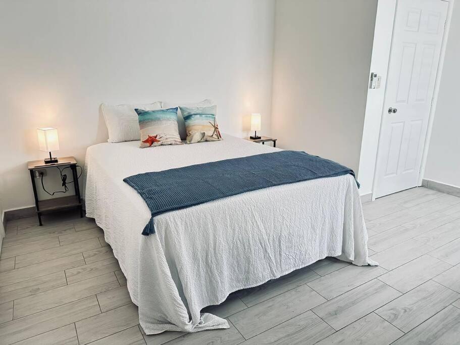 Postel nebo postele na pokoji v ubytování Villa CAS. nueva en Palma Real