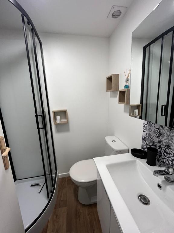 Kúpeľňa v ubytovaní Villa La Butte