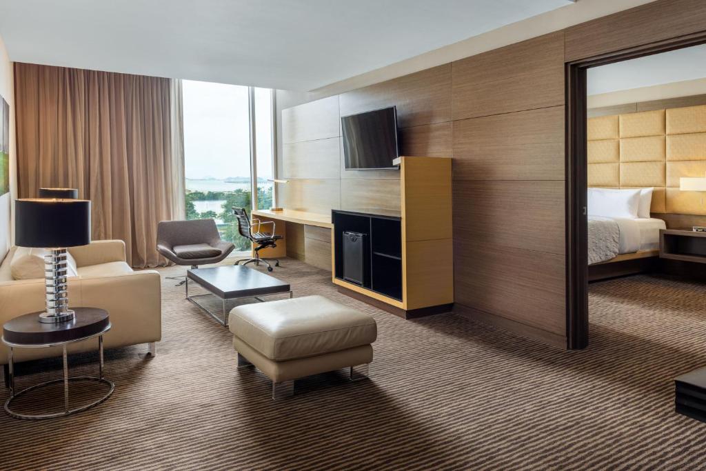 TV a/nebo společenská místnost v ubytování Le Meridien Panama
