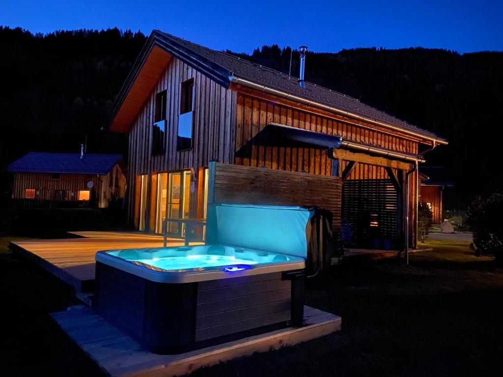 Bazén v ubytování Chalet Bellevue Murau nebo v jeho okolí