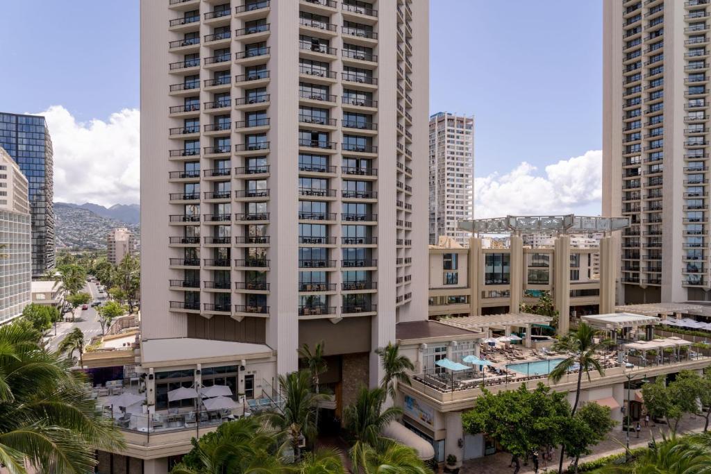 Moana Surfrider, A Westin Resort & Spa, Waikiki Beach - Diamond City, Habitación De Huéspedes, 2 Doble, Vista De La Ciudad