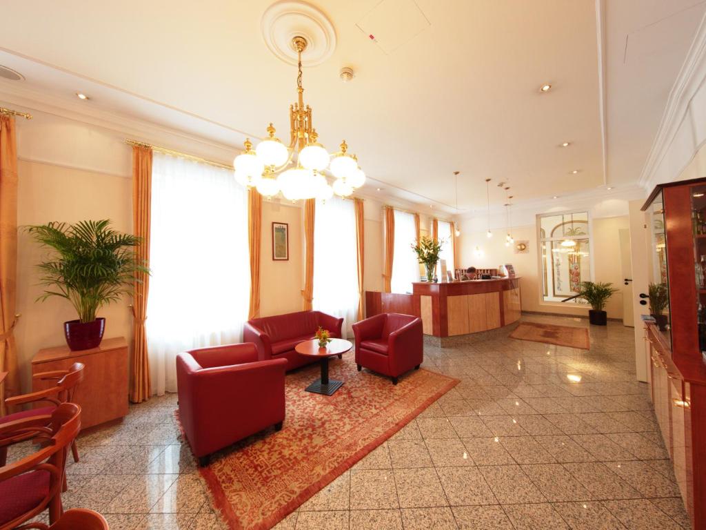 Zona d'estar a Drei Kronen Hotel Wien City