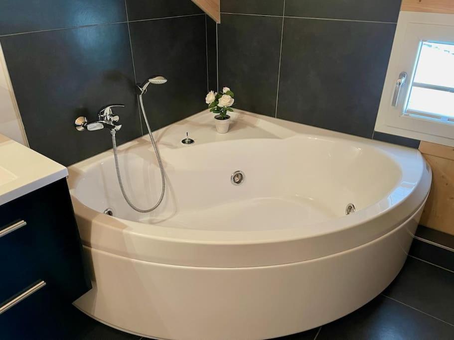 Koupelna v ubytování Chalet Bellevue Murau