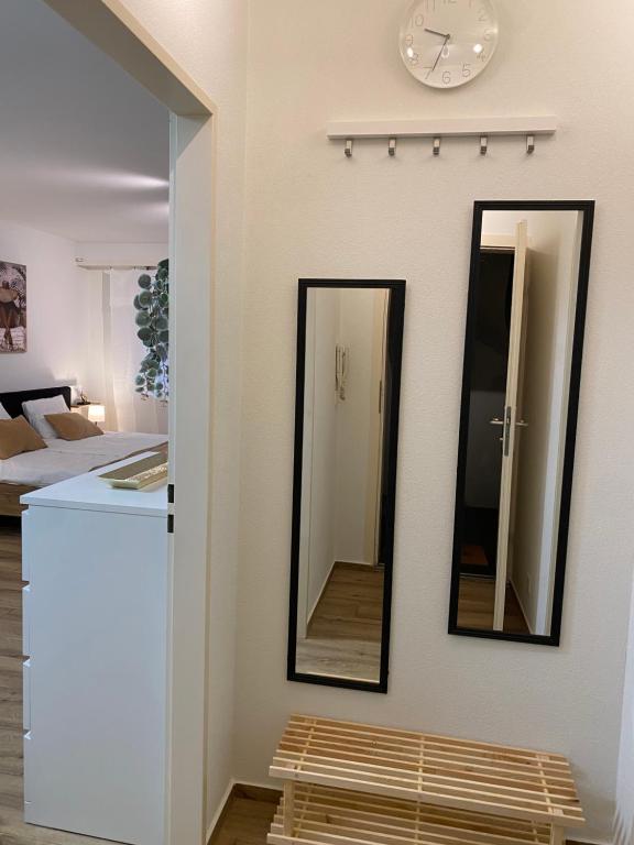 Eine schöne Wohnung am Messeplatz - Resim 8