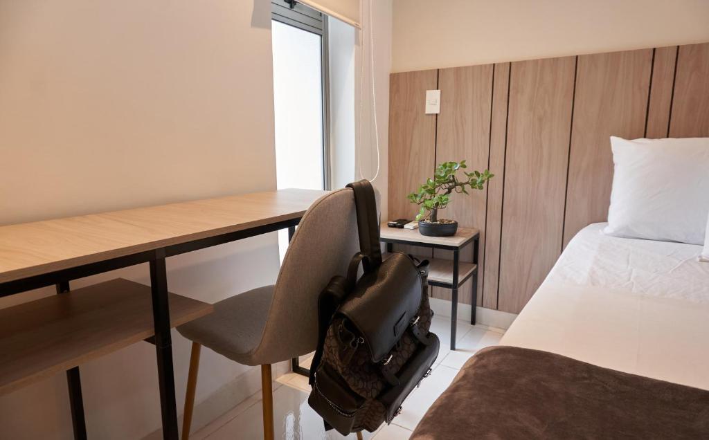 Postel nebo postele na pokoji v ubytování Elemont Hotel