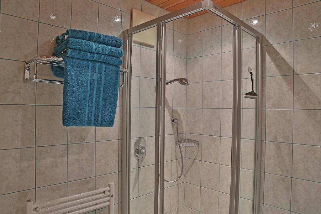 A bathroom at Landhaus Schneider