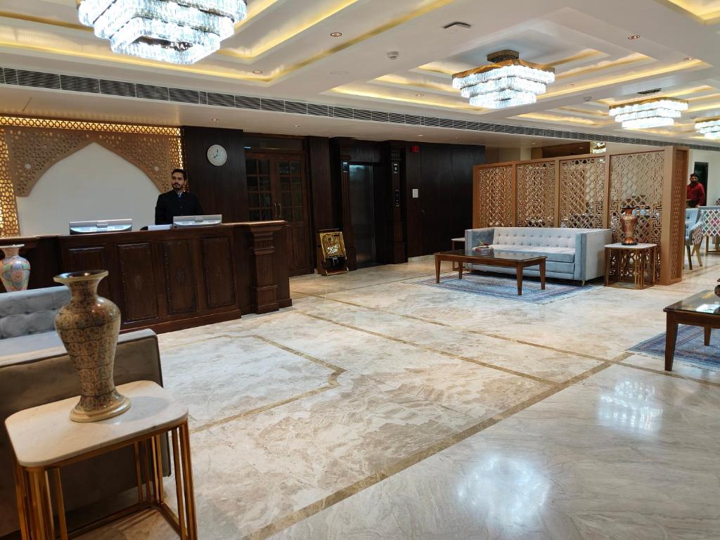 Posezení v ubytování ARCO Hotels and Resorts Srinagar