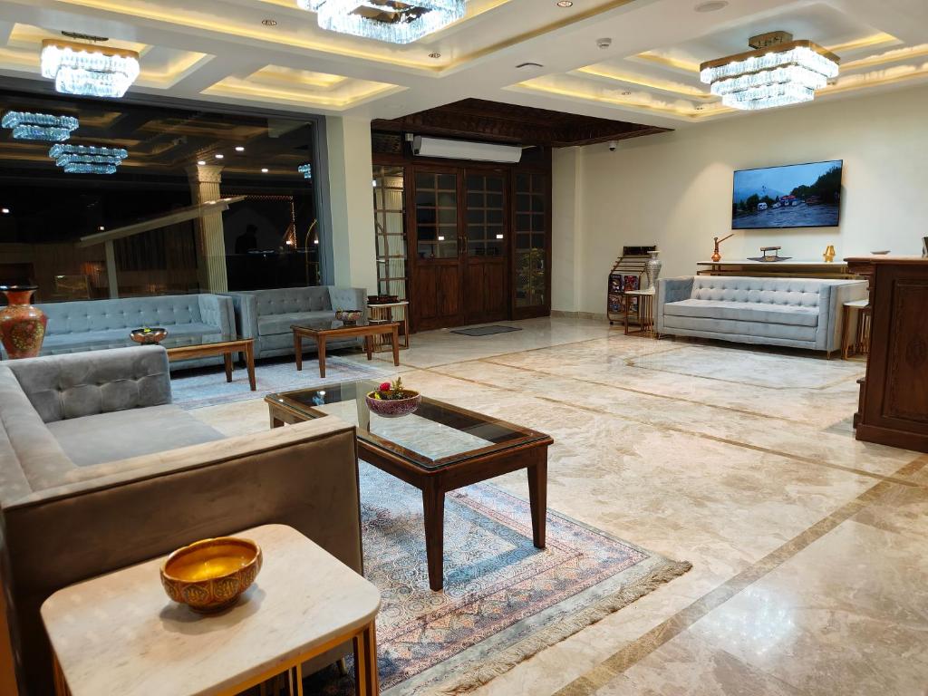 Posezení v ubytování ARCO Hotels and Resorts Srinagar