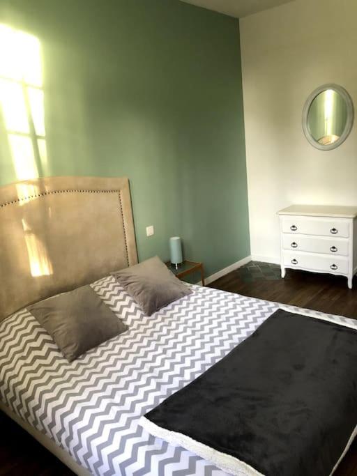 Postel nebo postele na pokoji v ubytování Le Brighton
