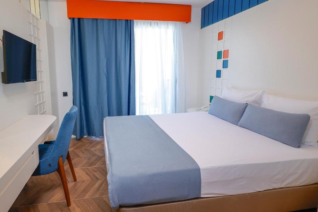 Postel nebo postele na pokoji v ubytování Forest In Hotel